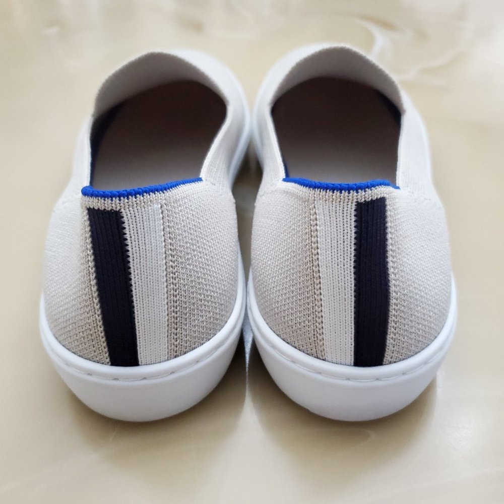 Rothy's The Original Slip On Sneaker in Sand - Picture 10 of 15